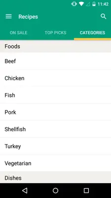 Food.com android App screenshot 1