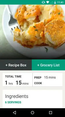 Food.com android App screenshot 4